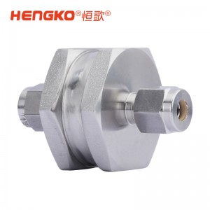 不銹鋼高精度全焊接直通型過濾器卡套管接頭