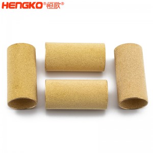 廠家定制生產(chǎn)銅粉末過濾芯燒結(jié)銅濾芯濾管孔隙均勻,銅燒結(jié)除塵防塵過濾銅管