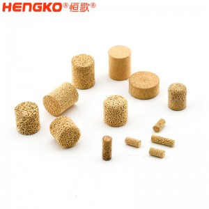 廠家直銷(xiāo) 燒結(jié)金屬不銹鋼316L 青銅多孔空氣過(guò)濾片柱現(xiàn)貨耐高溫