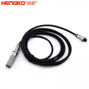 恒歌直銷不銹鋼RHT-H20-B平頭溫濕度傳感器探頭帶電線,用于農業大棚