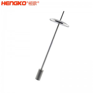 廠家直銷316L不銹鋼長桿粉末燒結(jié)曝氣頭耐腐蝕流速快,應(yīng)用于大型水族養(yǎng)殖場