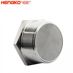 恒歌不銹鋼絲網(wǎng)濾芯燒結(jié)網(wǎng)消聲器消音器耐熱排氣均勻,應(yīng)用于排風(fēng)管消音