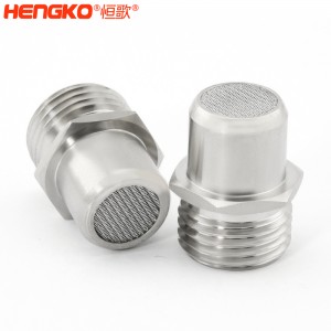 廠家定制有創呼吸機氣源入口醫療級316L不銹鋼過濾器濾芯防塵透氣耐腐蝕，用于呼吸機
