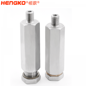 易燃液體、蒸汽燒結(jié)不銹鋼阻火器組合件限流器氣體儲(chǔ)存和運(yùn)輸用