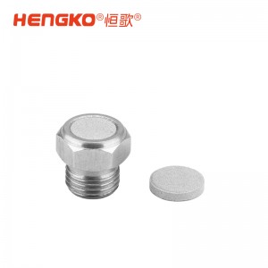 恒歌金屬氣動(dòng)消音器用于電磁閥、氣缸、空壓機(jī)等設(shè)備消音降噪