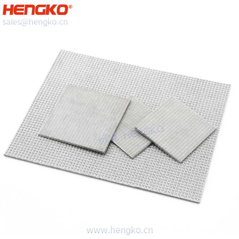 燒結絲網濾板濾芯