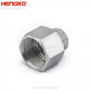 恒歌微納米級不銹鋼316內聯過濾器0.2-120微米耐高溫耐腐蝕制藥工業可用,來圖定制