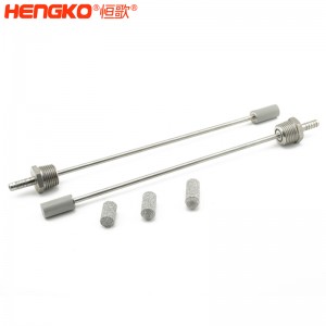 廠家直銷316L不銹鋼長桿粉末燒結(jié)曝氣頭耐腐蝕流速快,應(yīng)用于大型水族養(yǎng)殖場