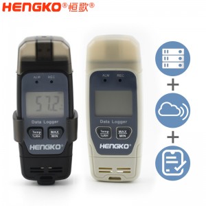 恒歌HENGKO無線冷鏈溫濕度物聯網方案,冷鏈物流溫度監測管理溯源解決方案溫濕度記錄儀